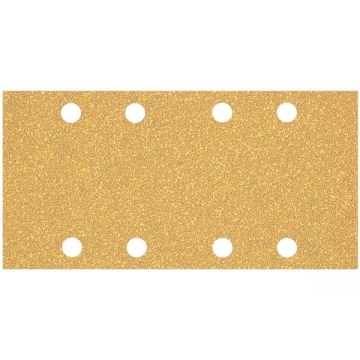 Bosch  EXPERT C470 - Foaie abraziva dreptunghi 186x93 mm 8 gauri granulatie 40 10 buc