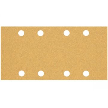 Bosch  EXPERT C470 - Foaie abraziva dreptunghi 186x93 mm 8 gauri granulatie 60 10 buc