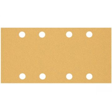 Bosch  EXPERT C470 - Foaie abraziva dreptunghi 186x93 mm 8 gauri granulatie 80 10 buc