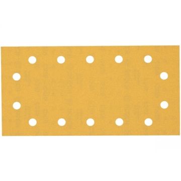 Bosch  EXPERT C470 - Foaie abraziva dreptunghi 230x115 mm 14 gauri granulatie 40 10 buc