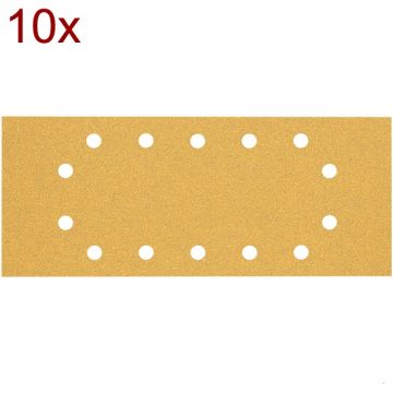Bosch  EXPERT C470 - Foaie abraziva dreptunghi 280x115 mm 14 gauri granulatie 60 10 buc