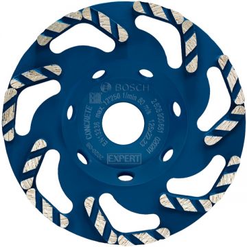 Bosch  EXPERT Concrete - Disc oala diamantat  125x22.23x4.5 mm segment simplu