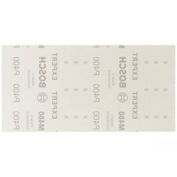 Bosch  EXPERT M480 - Foaie abraziva dreptunghi 115x230 mm fara gauri granulatie 400 10 buc