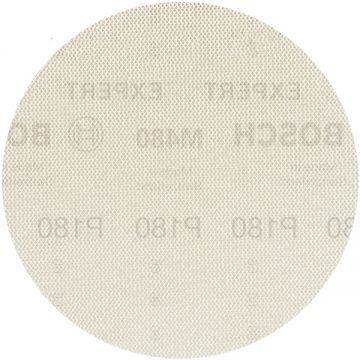 Bosch  EXPERT M480 - Set foi abrazive rotunde 125 mm granulatie 180 fara gauri 5 bucati