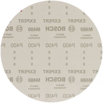 Bosch  EXPERT M480 - Set foi abrazive rotunde 225 mm granulatie 400 fara gauri 25 bucati