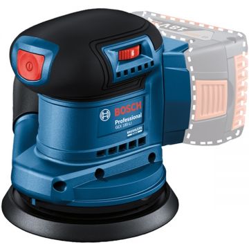 Bosch  GEX 185-LI - Slefuitor cu excentric fara acumulatori si incarcator Li-Ion 18 V - Ah 125 mm