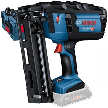 Bosch  GNH 18V-64 M - Pistol de batut cuie  fara acumulatori si incarcator Li-Ion 18 V - Ah cuie pentru lemn valiza speciala