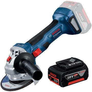 Bosch  GWS 180-LI + GBA - Polizor unghiular 125 mm + Acumulator Li-Ion 18 V 4 Ah