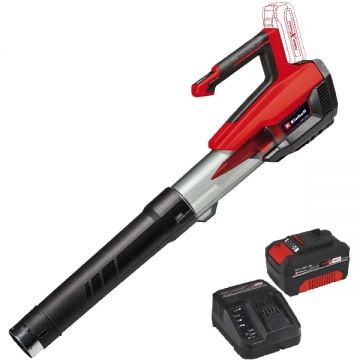 Einhell  GE-LB 18/200 Li GK PXC + Starter Kit - Suflanta de gradina 670 m3/h + Set 1 acumulator si incarcator Li-Ion 18 V 4 Ah