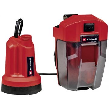 Einhell  GE-SP 18 LL Li PXC - Pompa pentru apa curata fara acumulatori si incarcator 18 V - Ah 0.8 bar 4 m