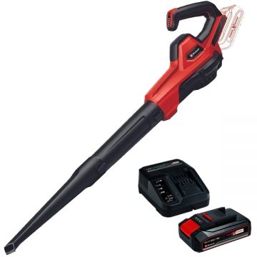 Einhell  GE-UB 18/250 Li E PXC + Starter Kit - Suflanta de gradina 120 m3/h +  Set 1 acumulator si incarcator Li-Ion 18 V 2.5 Ah