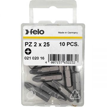 Felo  02102016 - Set capete de insurubare profil PZ2 10 bucati