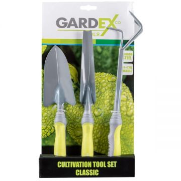 Gardex  407100 - Set unelte gradinarit 3 bucati