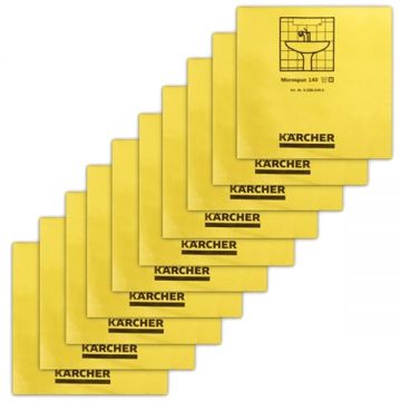 Karcher  3.338-249.0 - Laveta galbena din microfibra 10 bucati