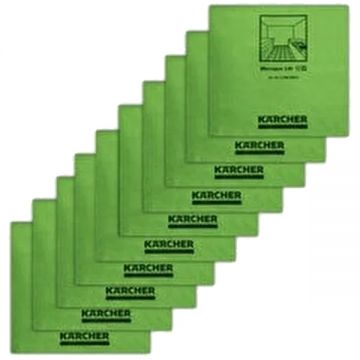 Karcher  3.338-250.0 - Laveta verde din microfibra 10 bucati