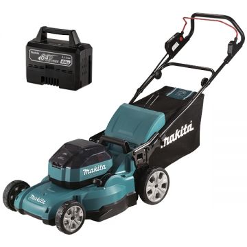 Makita  LM001JM101 - Masina de tuns iarba cu 1 acumulator Li-Ion 64 V 4 Ah 48 cm 70 l