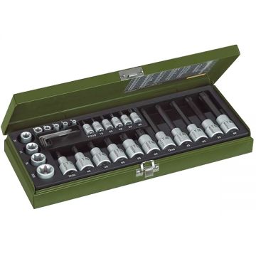 Proxxon  23103 - Set chei tubulare mixte 29 bucati