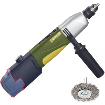Proxxon  IGS/A - Polizor drept fara acumulatori si incarcator Li-Ion 10.8 V - Ah accesorii