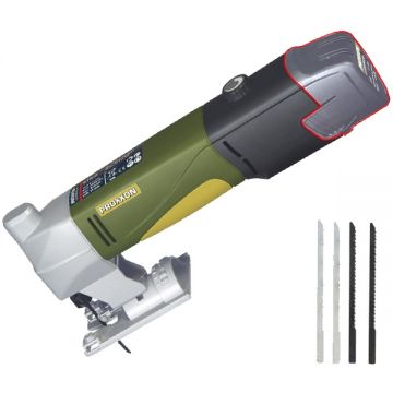 Proxxon  STS/A - Fierastrau pendular fara acumulatori si incarcator Li-Ion 10.8 V - Ah accesorii