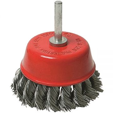 Raider  170109 - Perie oala 75x-  mm fir rasucit tija cilindrica