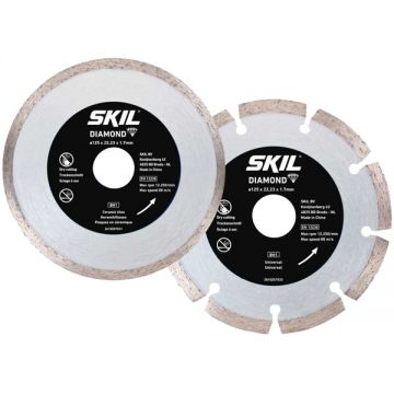 Skil  2610S01159 - Set 2 discuri diamantate 125 mm
