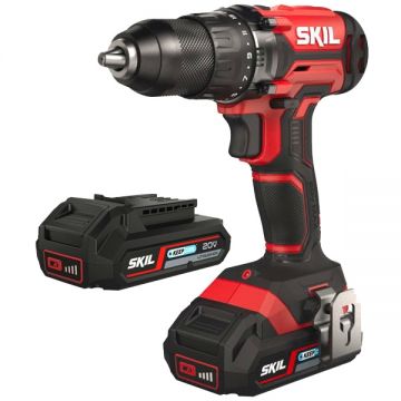 Skil  3010 AB + BR1E3107AA - Masina de gaurit si insurubat cu 1 acumulator Li-Ion 18 V 2 Ah 50 Nm + Acumulator Li-Ion 18 V 2 Ah