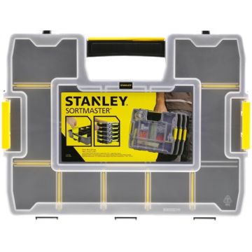 Stanley  1-94-745 - Cutie din plastic 430x90x330 mm maner transport sistem clipsare stocare supraetajata