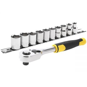Stanley  STMT82670-0 - Set capete chei tubulare 8-17  mm patrat 3/8 inch 11 bucati
