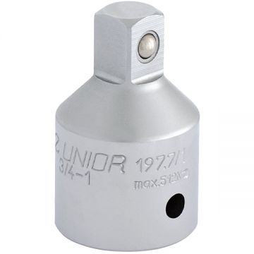 Unior  197.7/1 - Adaptor patrat interior 3/4 la patrat exterior 1 inch
