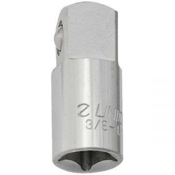 Unior  238.7/1 - Adaptor patrat interior 3/8 la patrat exterior 1/4 inch