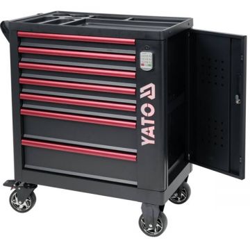 Yato  YT-09004 - Dulap pentru scule  982x755x455 mm 7  compartimente banc de lucru