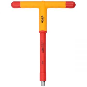 Yato  YT-21095 - Cheie cu maner in T cu profil patrat 207x160 mm 3/8 inch