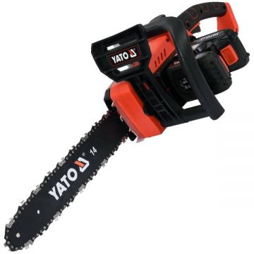 Yato  YT-82812 - Drujba cu 2 acumulatori Li-Ion 18 V 2 Ah 36 cm 8.5 m/s