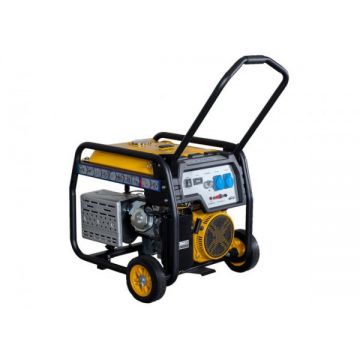 Generator Stager FD 9500E, Putere maxima 7.5 kW, Monofazat, Benzina, Pornire electrica