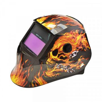 Masca de sudura automata Breckner Germany Skull Flame