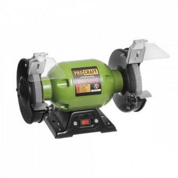 Polizor de Banc PROCRAFT PAE1050, 1050W, 2950rpm + 2 Discuri de Granulatie Diferita