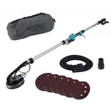 Slefuitor pereti extensibil cu aspirator si sac,  710W, diametru 215 mm