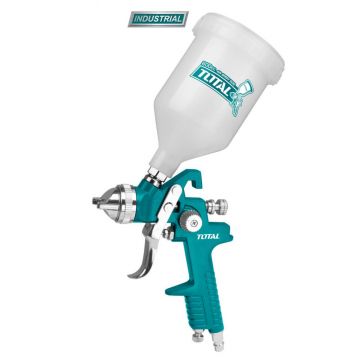 TOTAL Pistol de vopsit HVLP - 1.4mm - 600cc (INDUSTRIAL)