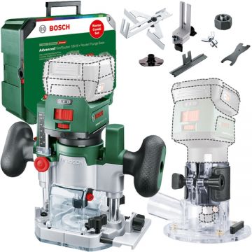 Bosch  AdvancedTrimRouter 18V-8 - Masina de frezat fara acumulatori si incarcator Li-Ion 18 V - Ah 6 8 mm