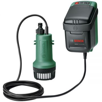 Bosch GardenPump 18V-2000 - Pompa pentru apa de ploaie fara acumulatori si incarcator Li-Ion 18 V - Ah 33.3 l/min Bosch GardenPump 18V-2000 - Pompa pentru apa de ploaie fara acumulatori si incarcator Li-Ion 18 V - Ah 33.3 l/min