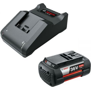 Bosch  GBA 36 V 6 Ah + AL 36 V-20 - Set 1 acumulator si incarcator Li-Ion 36 V 6 Ah