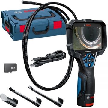 Bosch  GIC 12V-5-27 C - Camera de inspectie cu 1 acumulator Li-Ion 12 V 2 Ah 5 inch 150 cm valiza speciala