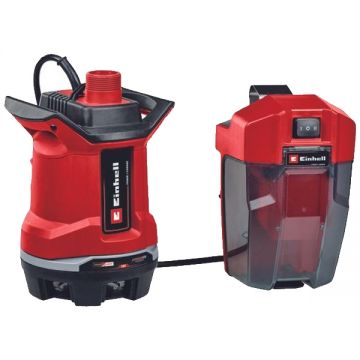 Einhell  GE-DP 18/25 Li PXC - Pompa de apa murdara fara acumulatori 18 V - Ah 5 m 7500 l/h carcasa plastic