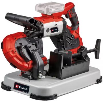 Einhell  TE-MB 18/127 U Li PXC - Fierastrau cu banda fara acumulatori si incarcator Li-Ion 18 V - Ah 1141x13x0.65 mm
