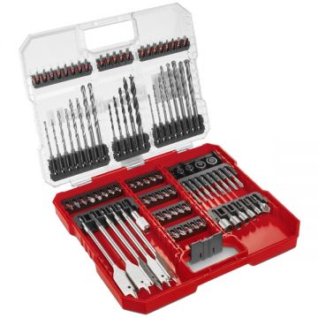 Einhell  XL-CASE - Set accesorii insurubare si burghie mixte 95 bucati