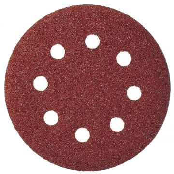 Klingspor  PS 22 K set - Set foi abrazive rotunde 125 mm granulatie 60 8 gauri 5 bucati