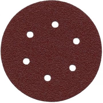 Klingspor  PS 22 K set - Set foi abrazive rotunde 150 mm granulatie 180 6 gauri 5 bucati
