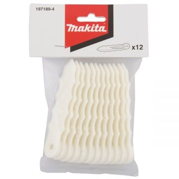 Makita  197189-4 - Cutite din plastic pentru motocoase 12 bucati