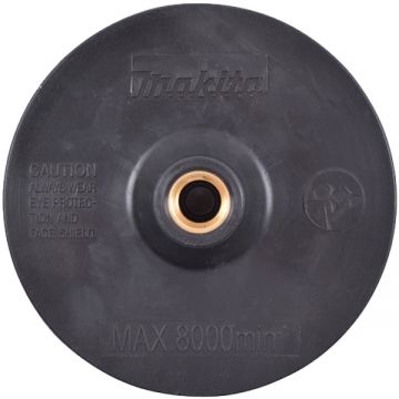 Makita  743060-6 - Placa de slefuire rotunda cu scai 125 mm 1 gaura compozitie - 9565CVL 9565CLR SA5040C