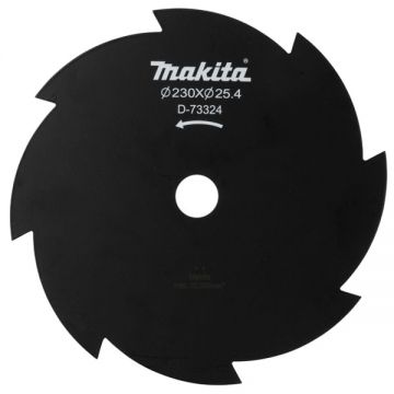Makita  D-73324 - Cutit pentru motocoasa 230 mm 8 dinti DUR190 DUR191 DUR192 DUR194 DUR364 DUR365 DUR368 DUR369 R002GZ01 UR003GZ01 UR006GZ02 UR007GZ01 UR012GZ02 UR013GT201 UR016G UR017G UR101C UR201C UR201G